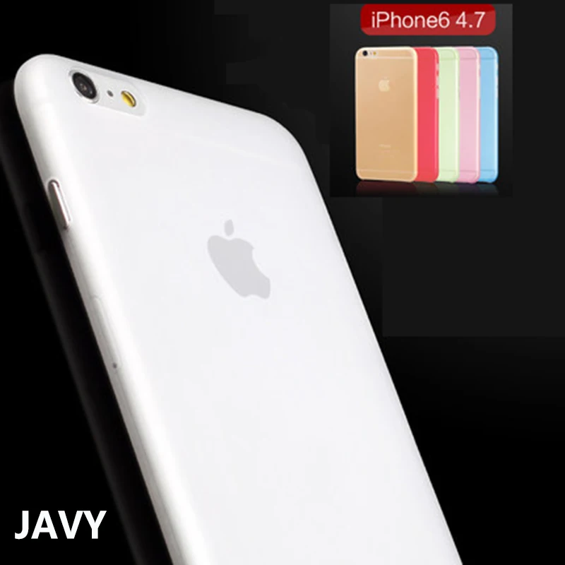 Матовые прозрачные ультра-тонкие 0 3 мм чехол для iPhone 6/6S 7 PP защитный кожа Shell Apple 6/7