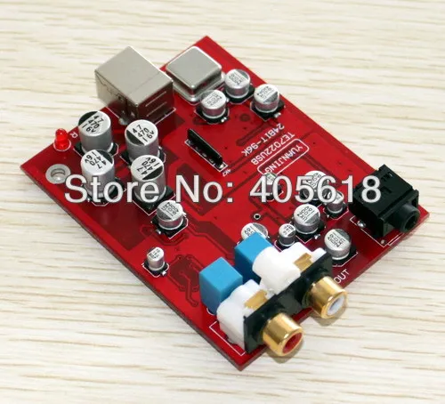 TE7022 + CS4398 OPA2132 24bit 96K USB DAC плата с выходом усилителя для наушников | Обустройство