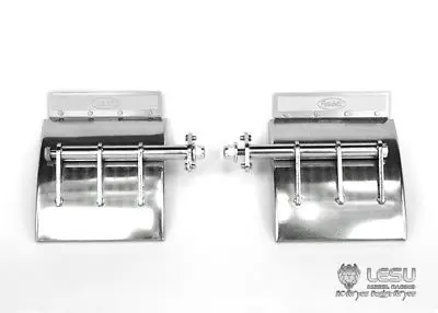 LESU металлические грязевые защитные крылья для 1/14 Tamiya King Haul RC трактор грузовик