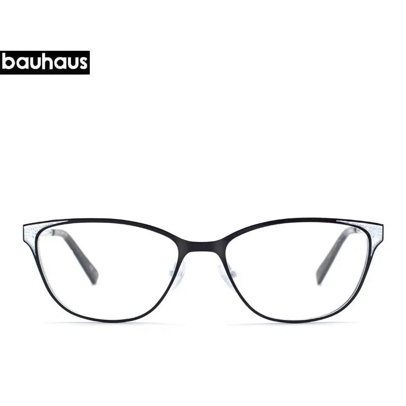 Bauhaus Франция дизайн полный обод очки солнцезащитные красотки металлические