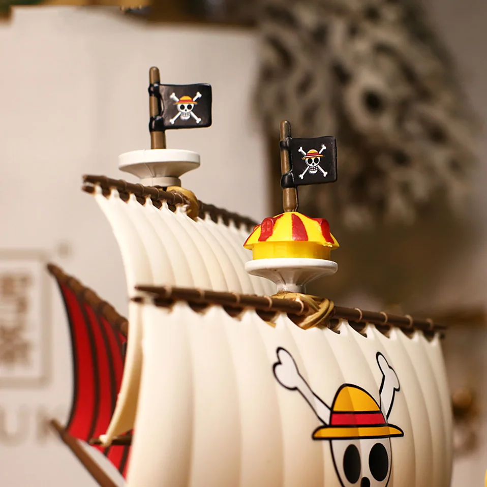 Короткая футболка с героями из японского аниме «one piece рисунок one piece Таузенд Санни обезьяна Luffy ПВХ фигурка игрушки обезьяна Luffy украшения подарки для детей