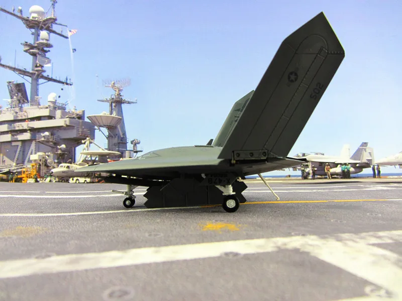 Новые Ограниченная серия x 47b разведки с трёхмерными чертёжами X47B сплав