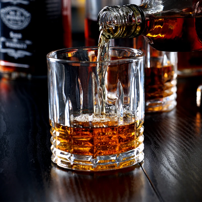 Набор из 2 старых модных очков для виски бессвинцовый стакан ликер с подарком