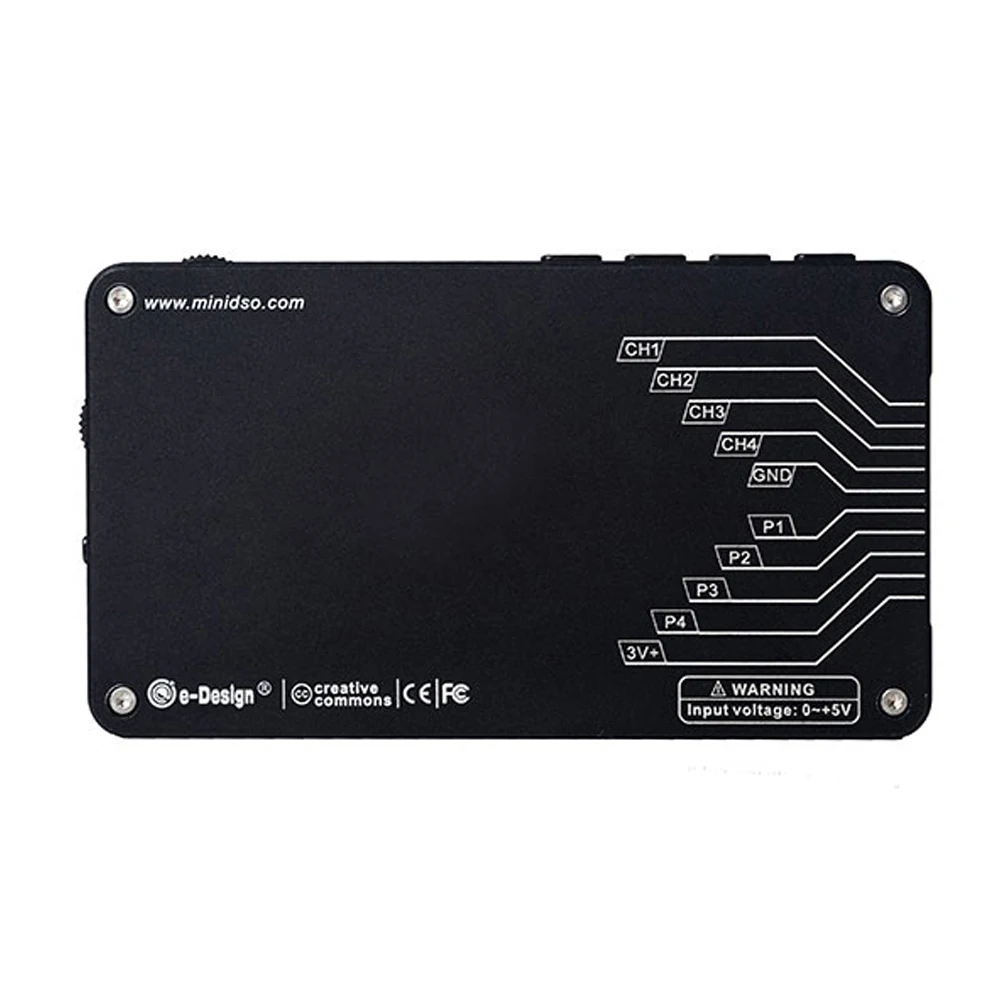 Портативный цифровой логический анализатор 2 8 дюйма осциллограф LA104 USB 4 канала 100