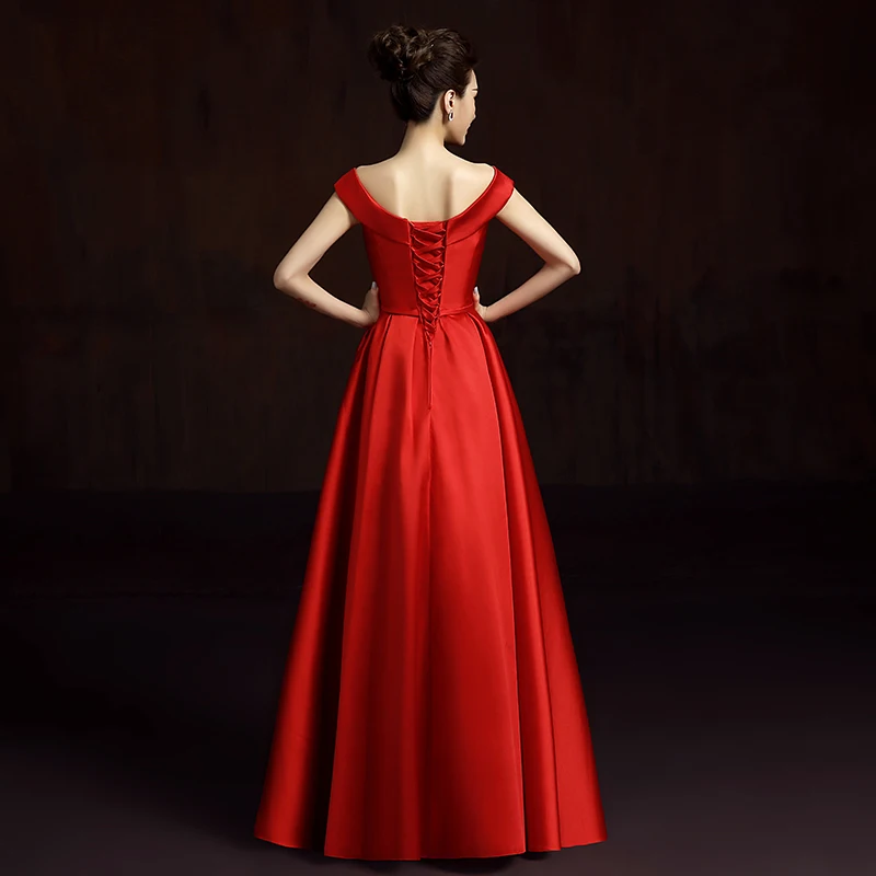 Fishday элегантное вечернее платье вечерние атласные женские vestido de festa longo longue