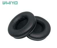 whiyo black pu leather earpads replacement ear pads pillow spnge for audio technica ath t2 ath pro700dj ath pro700 headphone