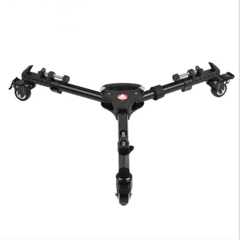 VX-600 универсальная Профессиональная фотография сверхмощный штатив Dolly с колесами