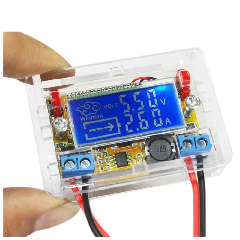 1 комплект акриловой оболочки + STN LCD 3A DC-DC DC Регулируемый понижающий Регулятор