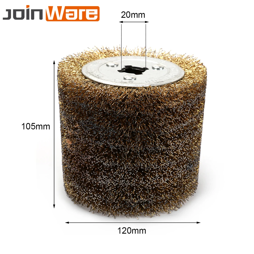 1 шт. стальная проволока с медным покрытием колесо для полировки шлифование