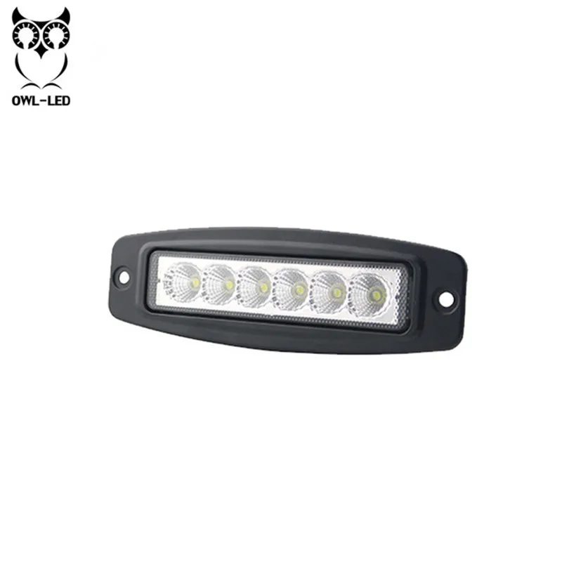 18 W 12 V светодиодный рабочий осветительный брус лампа заливающего света