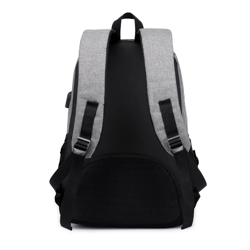 Мужской деловой рюкзак женский внешний USB зарядка Водонепроницаемый Школьный