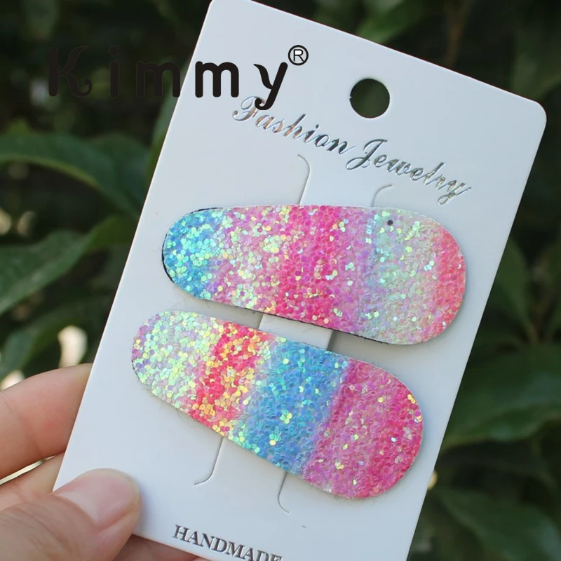 50 пар (100 шт.) Бесплатная доставка 6 см маленькие звездочки пастельные радужные