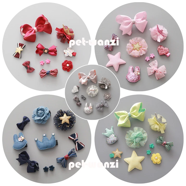 Милая маленькая принцесса мечта домашних собак аксессуары для волос шпилька