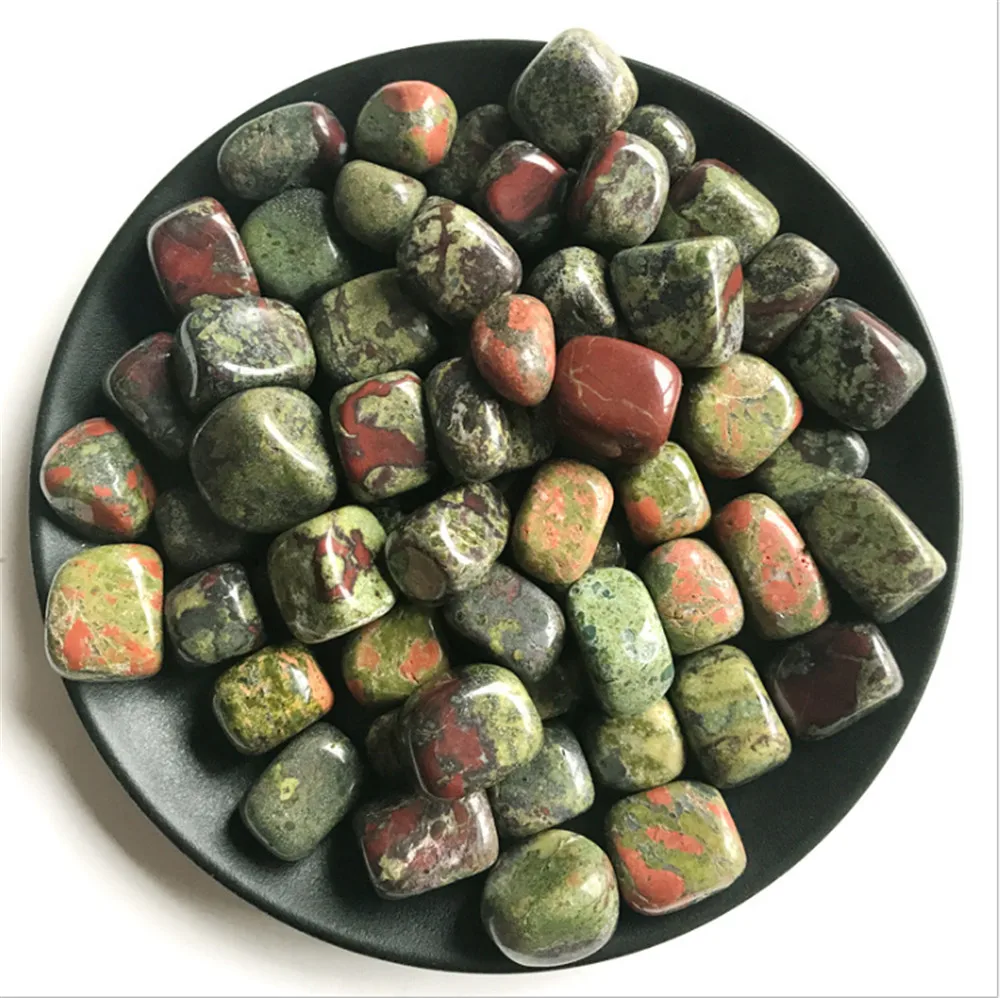 100 г Природный Unakite Gemstone Рок и Минералы Кристалл Природных Драгоценных Камней