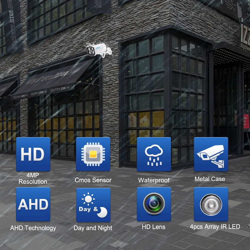 Камера видеонаблюдения Smar Super HD 4 МП AHD водонепроницаемая|ahd camera outdoor|video surveillance