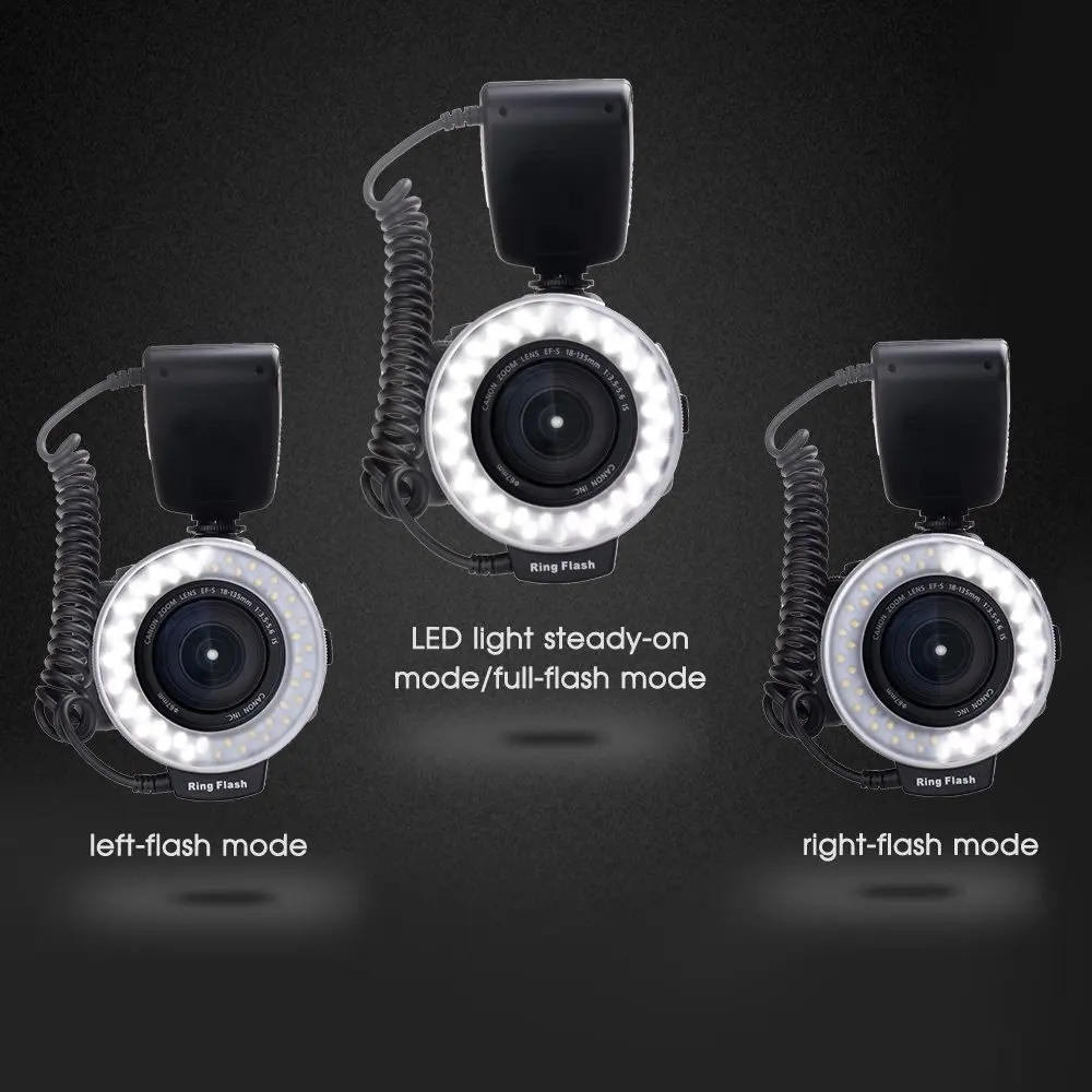 Spash RF 550E светодиодная Кольцевая вспышка светильник для макросъемки Sony A900 A850 A560 A77