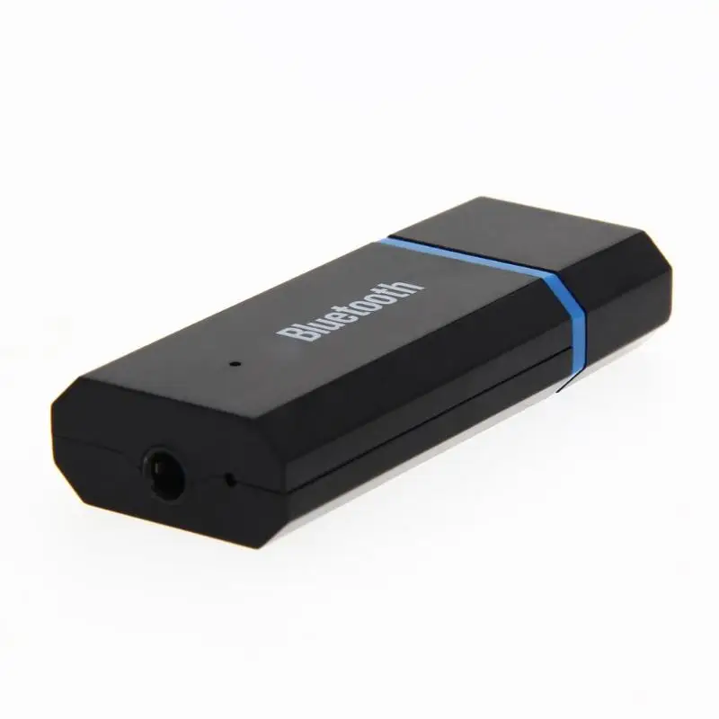 Мини Usb Bluetooth аудио приемник 3 5 мм кабель черный беспроводной передачи практичные