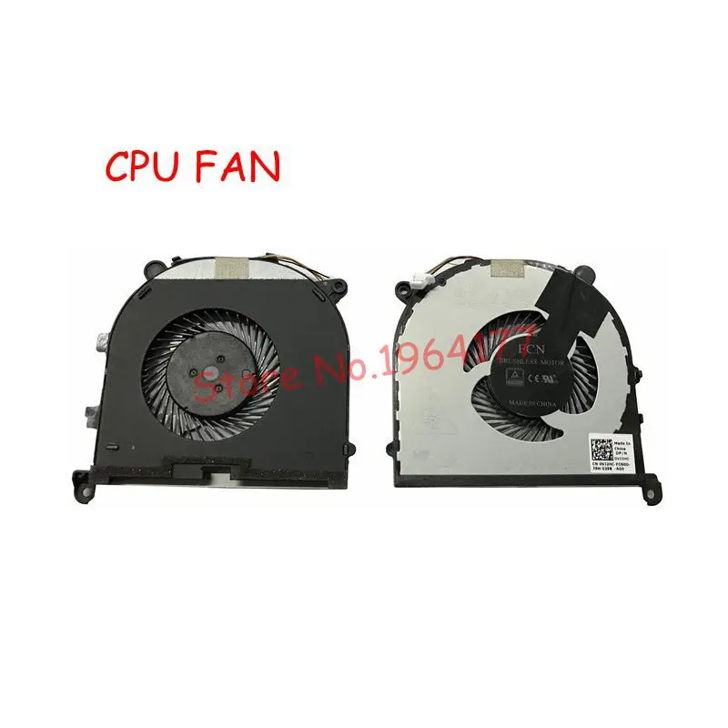 Новый вентилятор охлаждения процессора для DELL XPS 15 9560 серии Precision M5520 5520 GPU CPU Fan 0TK9J1