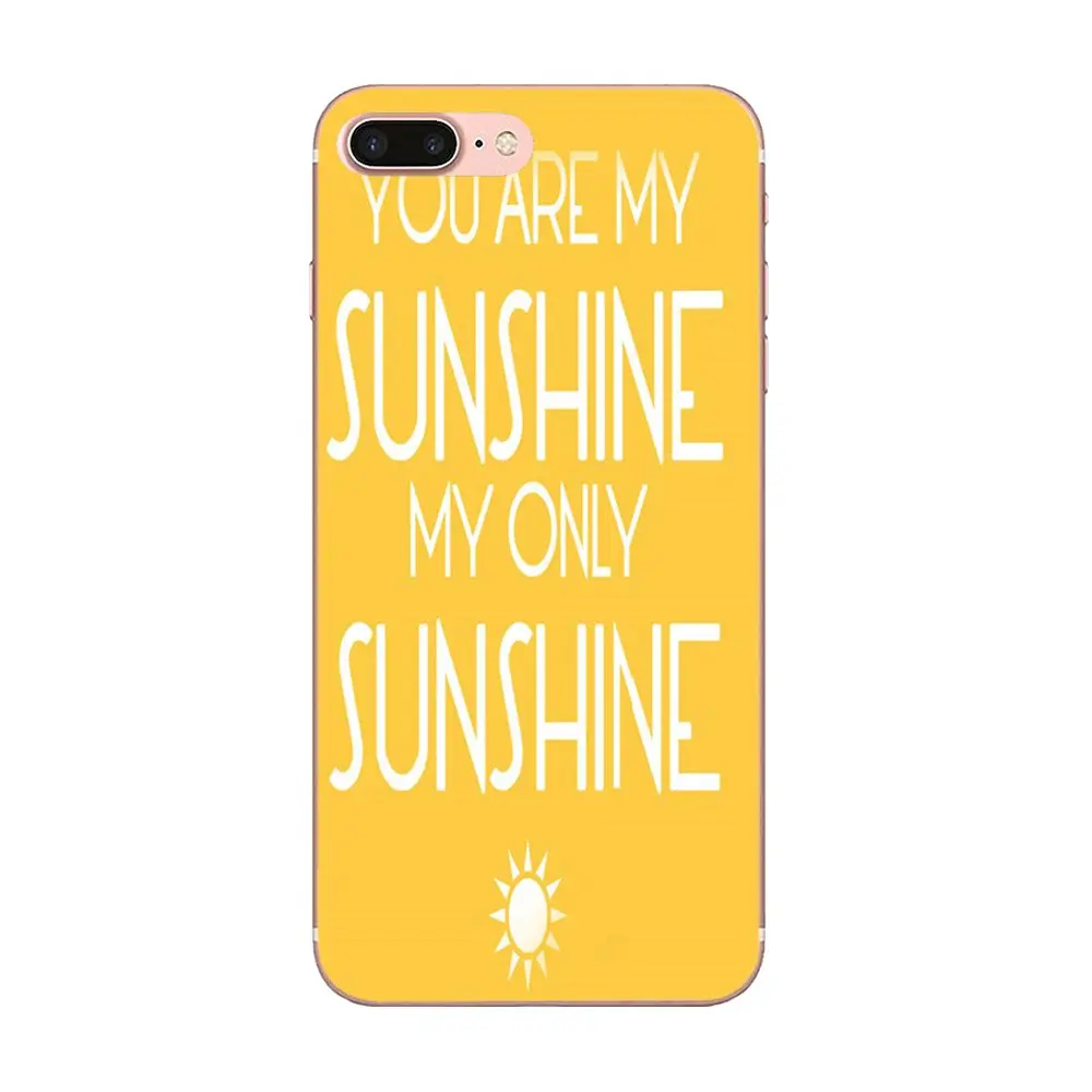 You Are My Sunshine Only TPU Дизайн для Galaxy J1 J2 J3 J330 J4 J5 J6 J7 J730 J8 2015 2016 2017 2018 mini Pro|Чехлы-накладки| |