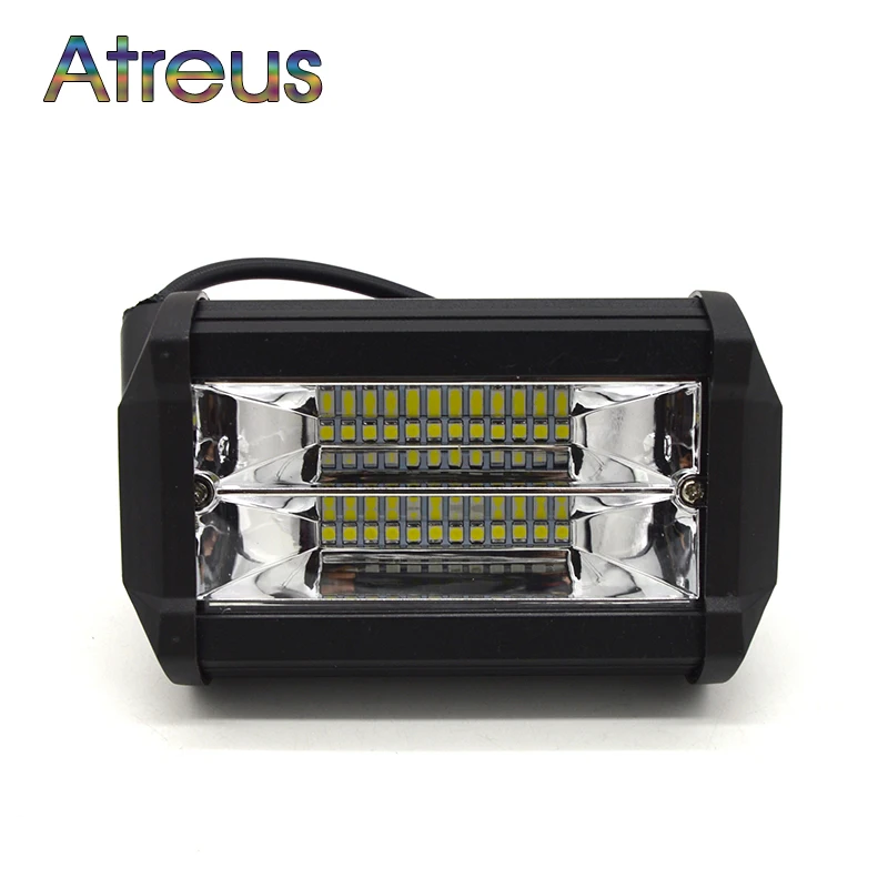 Atreus 5 дюймов 72 Вт Автомобильный светодиодный рабочий светильник бар 12 В