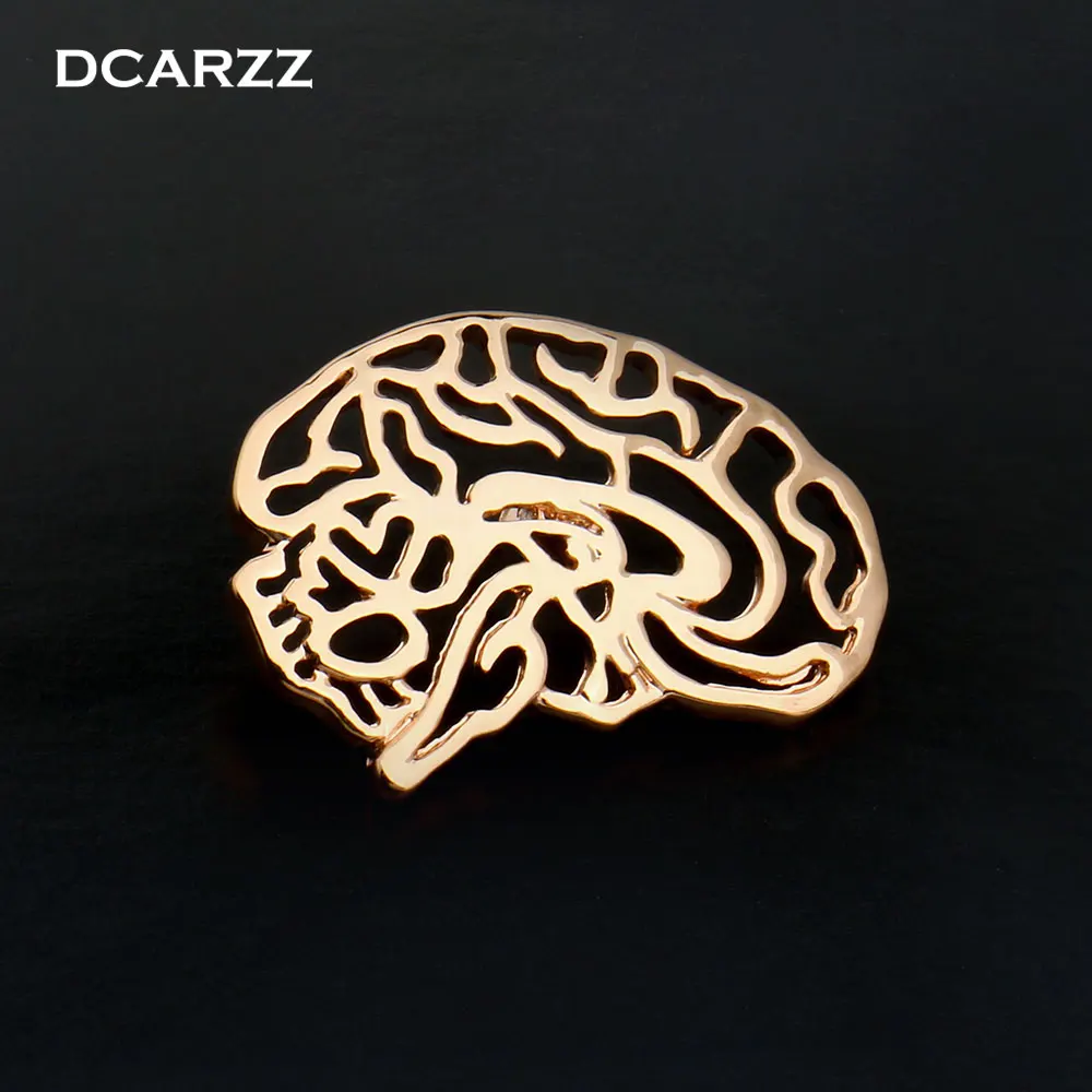 Черепно мозговой нерв анатомии Шарм Pin металлический значок брошь медицинские