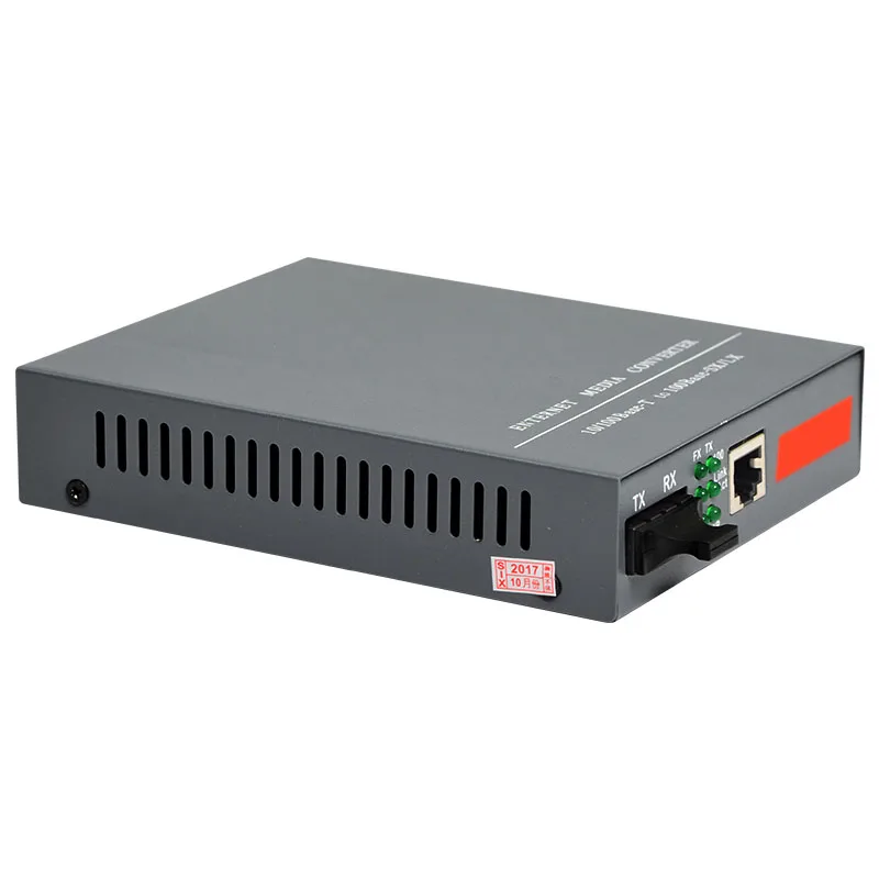 HTB 1100S оптический медиа конвертер 10/100 Мбит/с RJ45 одномодовый дуплексный волоконный