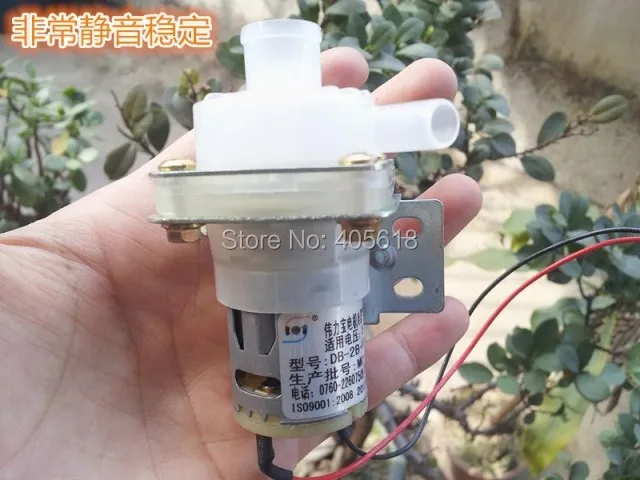 Микро насос 12 24 В постоянного тока для магнитного насоса сделай сам