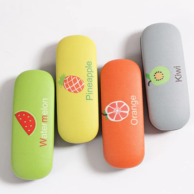 Складные металлические очки в коробке разные цвета жестяная коробка для