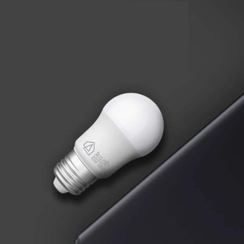 Xiaomi Mijia Zhirui светодиодный светильник E27 белый светильник 5 Вт 6500 к энергосберегающая настольная Напольная Лампа защита от короткого замыкания