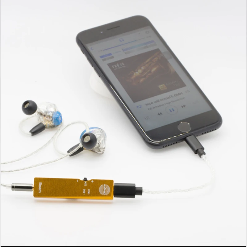 Audirect луч портативный мини HiFi USB ES9118 ЦАП для DSD наушников усилитель поддерживает PCM 32 бит/384 кГц DSD 256 для iphone TYPE-C
