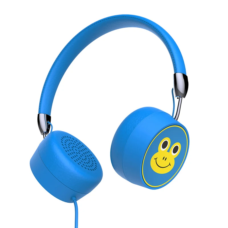 3 5 мм Проводная стерео повязка на уши Hifi наушники для девочек Дети аудио шлем Mp3