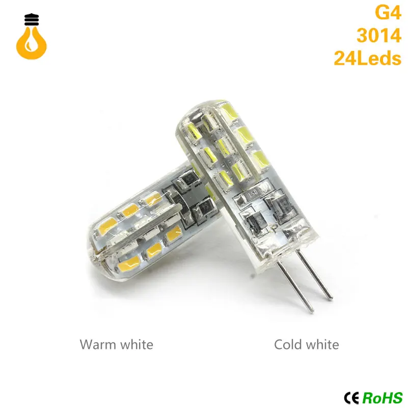 10 шт./лот новая светодиодная лампа G9 220 в 7 Вт 9 12 G4 В Светодиодная SMD 3014 2835 4014