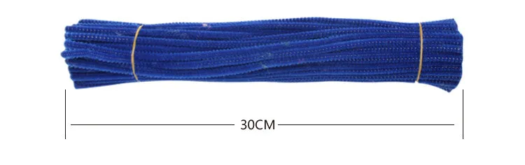 Цветные палочки из синели для рукоделия 20 шт. строительные блоки подарки на день