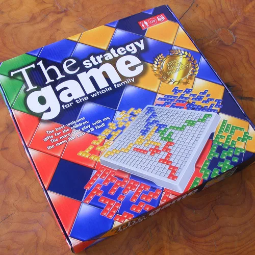 [Новинка] оригинальная новая настольная игра Tetris Blokus с 4 игроками английская