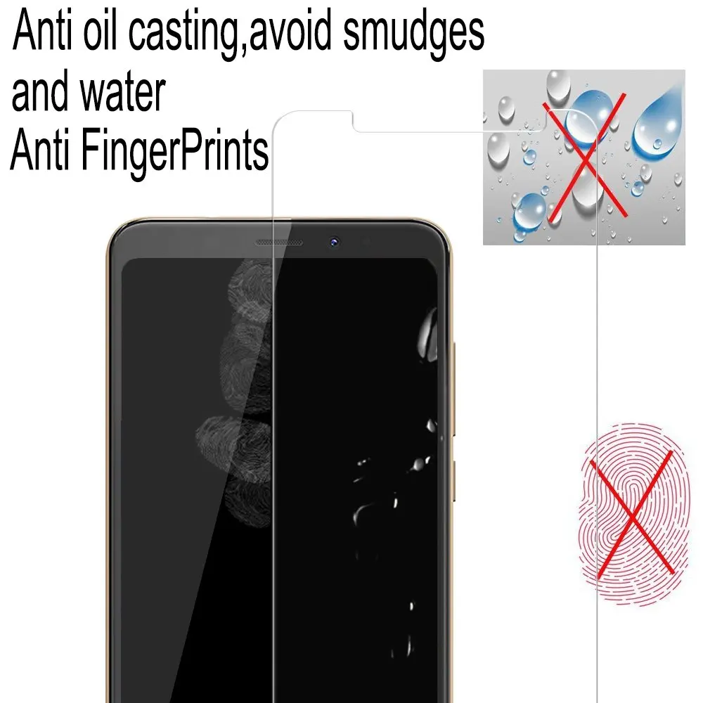 9H Tempered Glass For Wiko Y80 Y60 View 3 Lite Lenny 4 Screen Protector Protective Film For Wiko Sunset Tommy Sunny 3 Plus/Mini