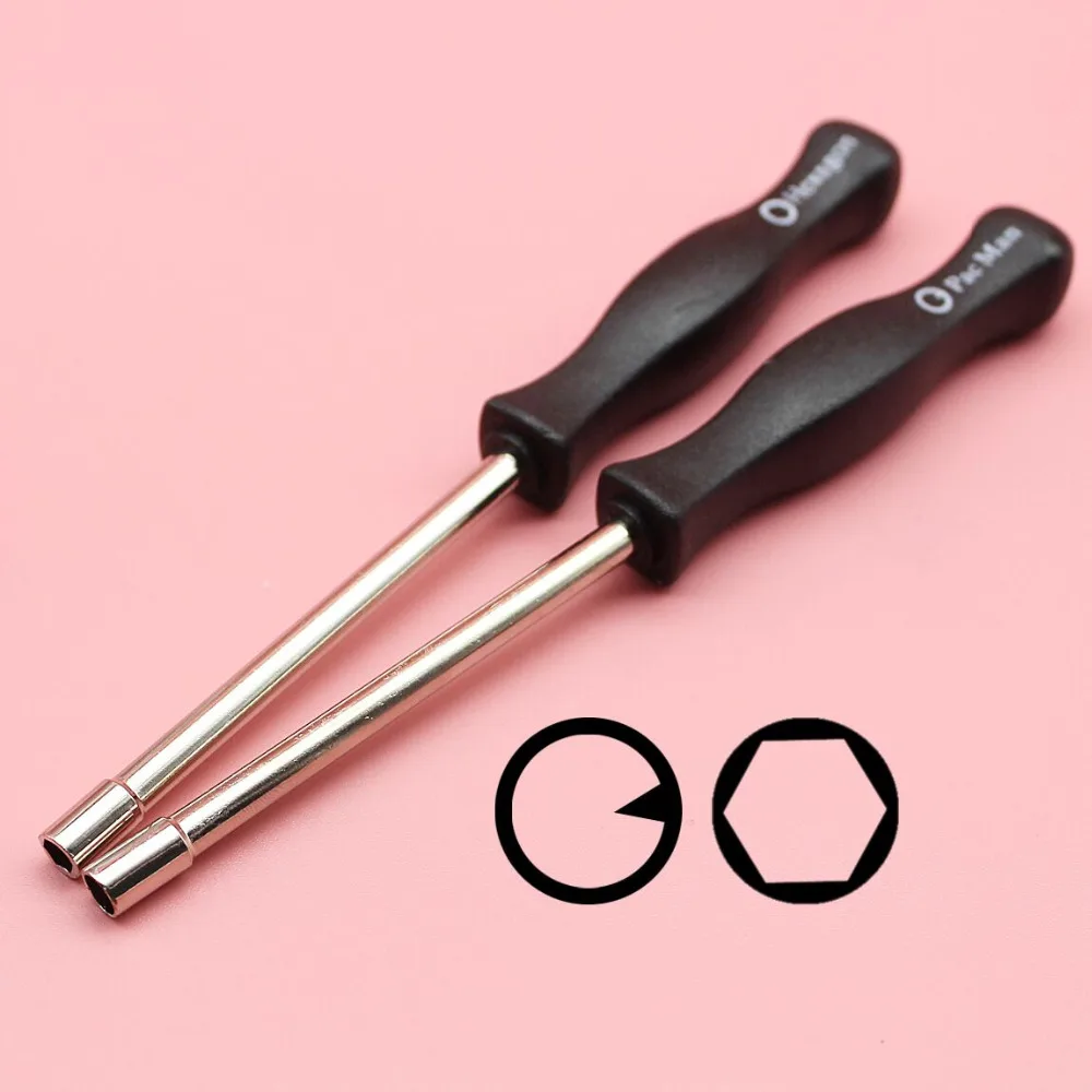 

Pac Man Hexagon Adjustment Tool Screwdriver Set For Poulan Craftsman Echo Ryobi Homelite Sears Husqvarna Carburetor