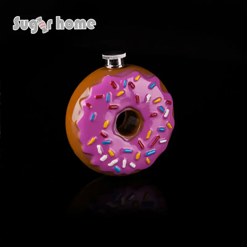 Лидер продаж портативная фляга для пончиков 10 унций из нержавеющей стали еды