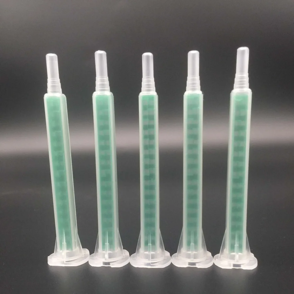 

20Pcs Epoxy Mixing Nozzle 83mm Resin Static Mixer F6-16 Static Mixer Mixing Nozzles for 50ml 37ml Duo Pack Epoxies