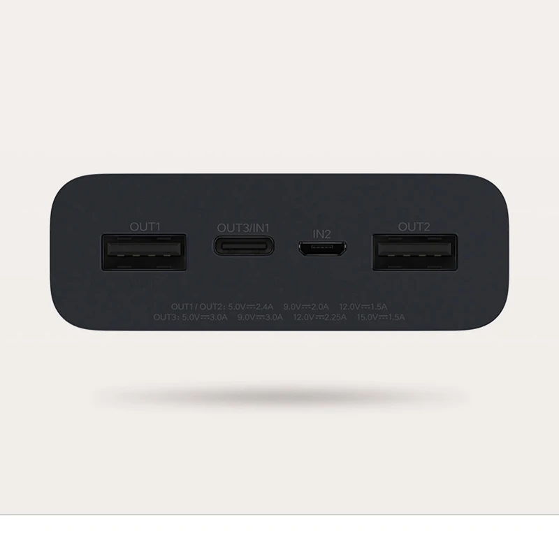 ZMI внешний аккумулятор 20000 мАч Быстрая зарядка QC3.0 батарея QB822 для iPhone зарядное