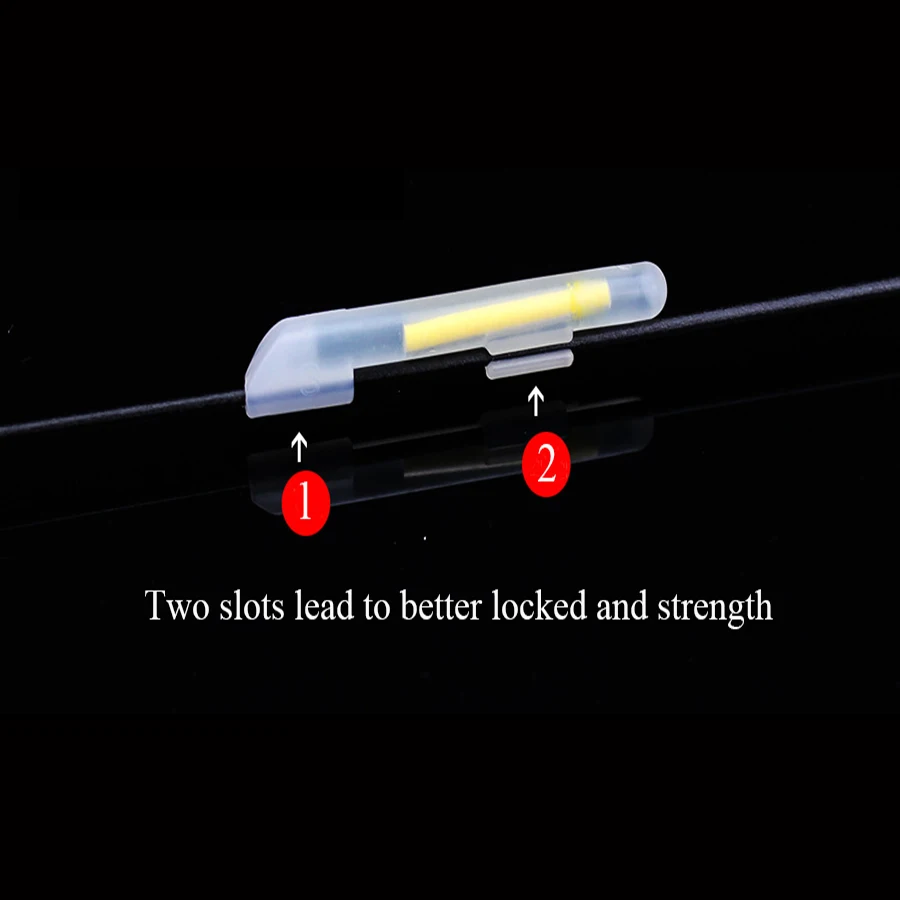 10 шт. светящийся поплавок для рыбалки в ночное время флуоресцентная световая