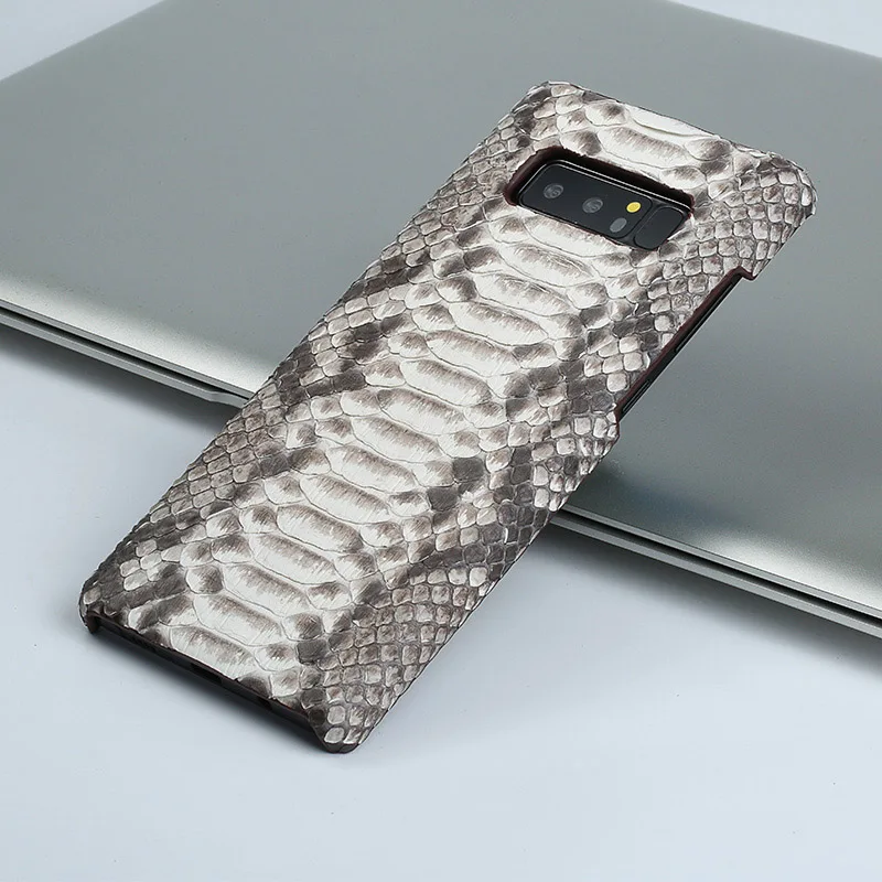 LANGSIDI полупачка защитный рукав для Oneplus 7 Pro 6 5 5 T 6 T 3 3T x 2 Роскошный чехол для мобильного телефона из натуральной кожи питона унисекс - Цвет: Abdominal primary co