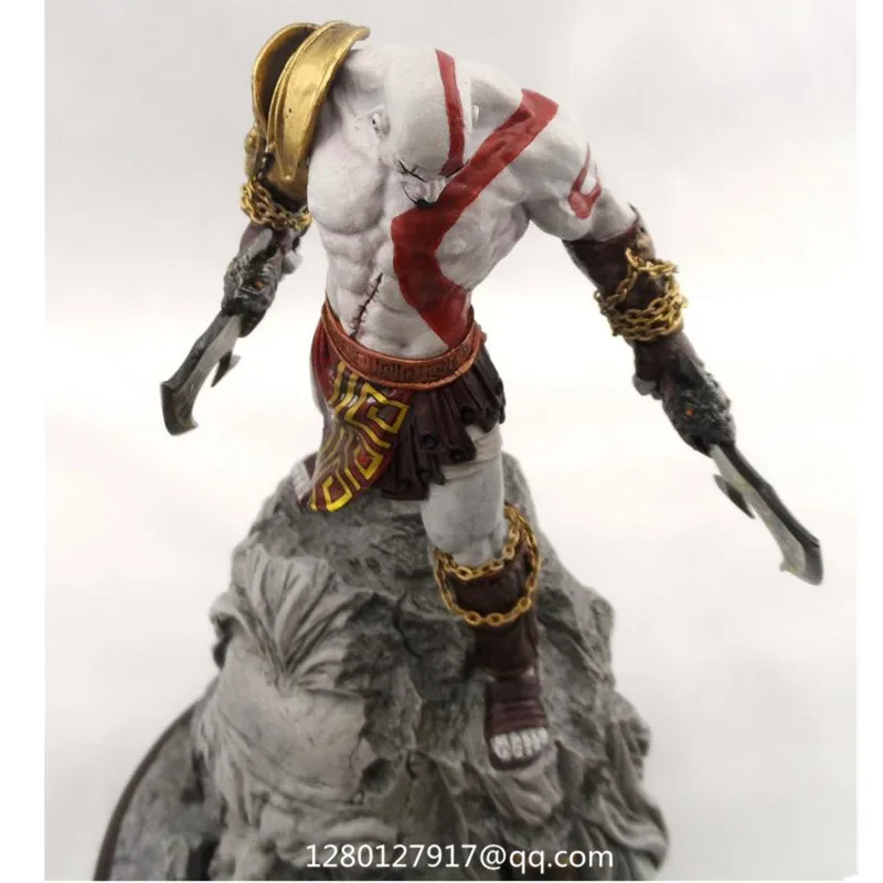 Статуя God of War III Kratos полноразмерный портрет GK смола фигурка Коллекционная модель игрушки Q366