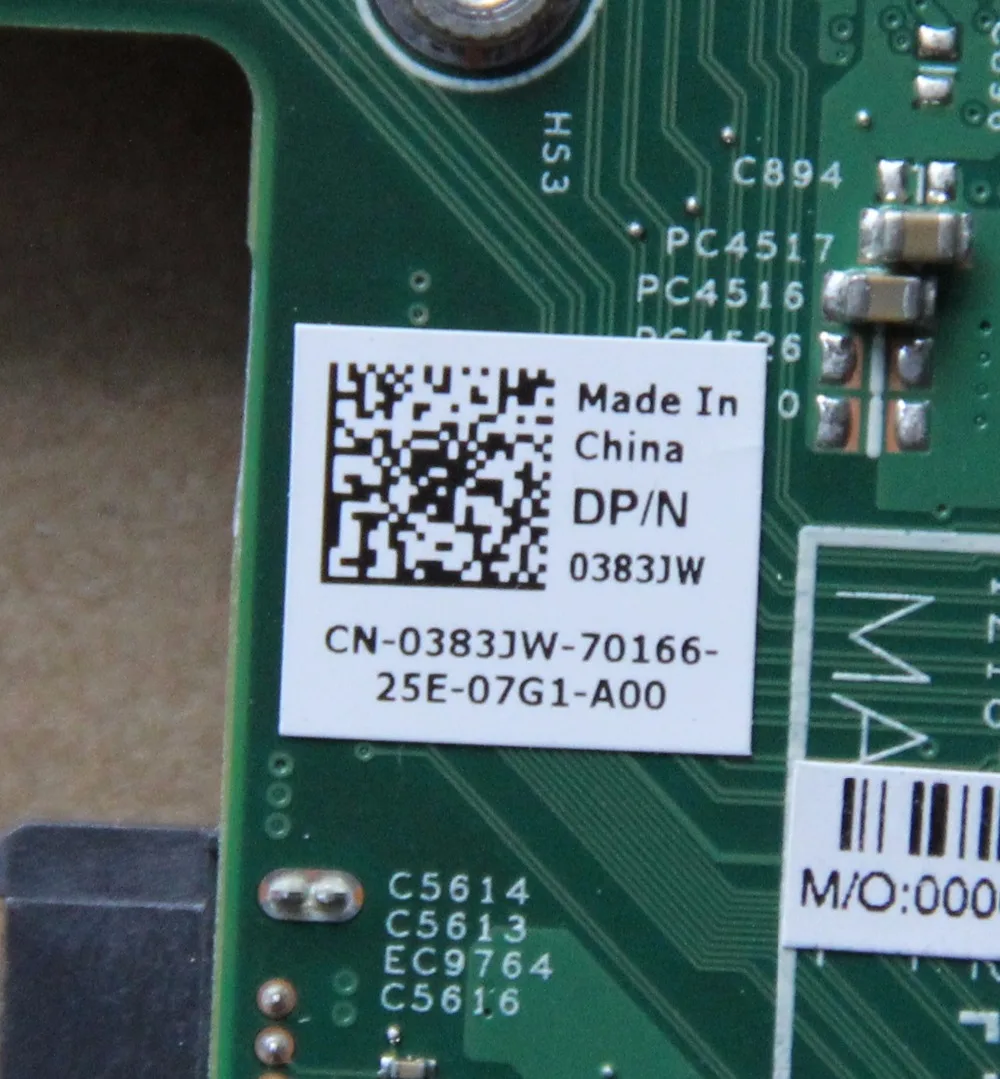 CN 0383JW 383JW для DELL Inspiron 14Z 5423 материнская плата ноутбука 11289 1 со стандартным ЦП HM77 DDR3