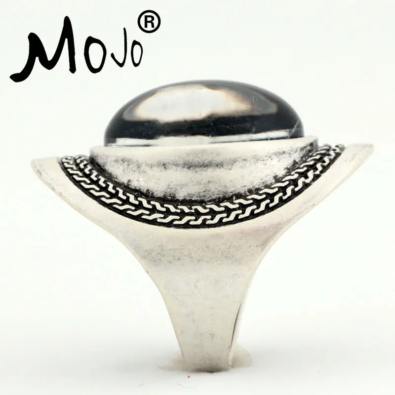 Mojo, высокое качество, винтажное, меняющее цвет, кольцо для настроения, овальное, Сменное кольцо, кольцо контроля температуры для мужчин, MJ-RS020