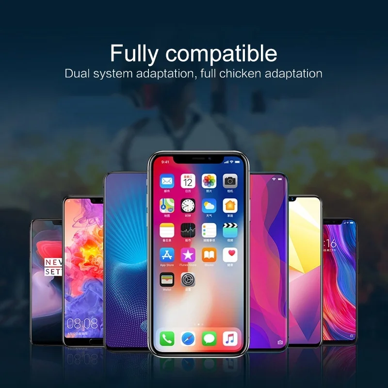 Геймпад, мобильный игровой контроллер для samsung Galaxy A50 A40 A30 S10 S9 S8 Plus, игровой коврик, контроллер