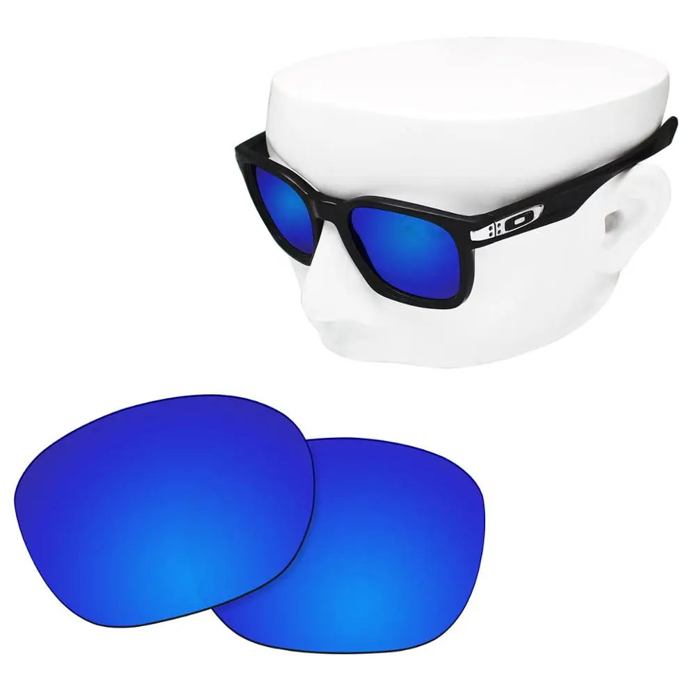 Поляризованные Сменные линзы OOWLIT, темно-синие зеркальные очки Oakley Garage Rock OO9175