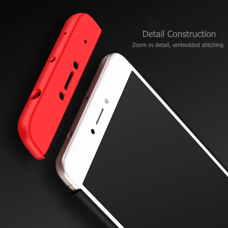 Чехол GKK для Redmi Note 4x твердый противоударный чехол с защитой всего корпуса