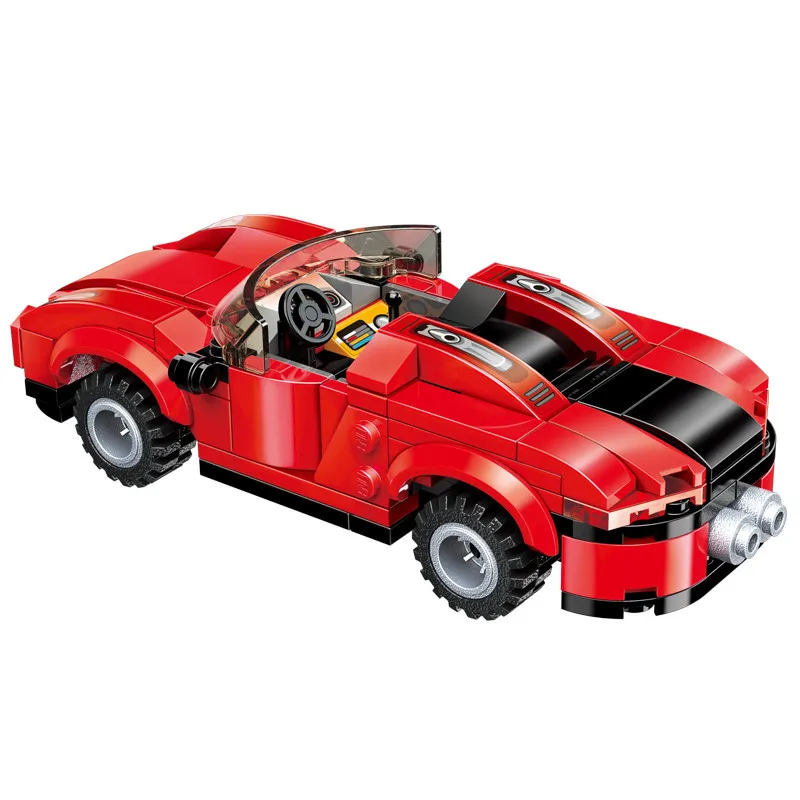 158 шт Детские развивающие строительные блоки игрушка Совместимость с legoingly Город