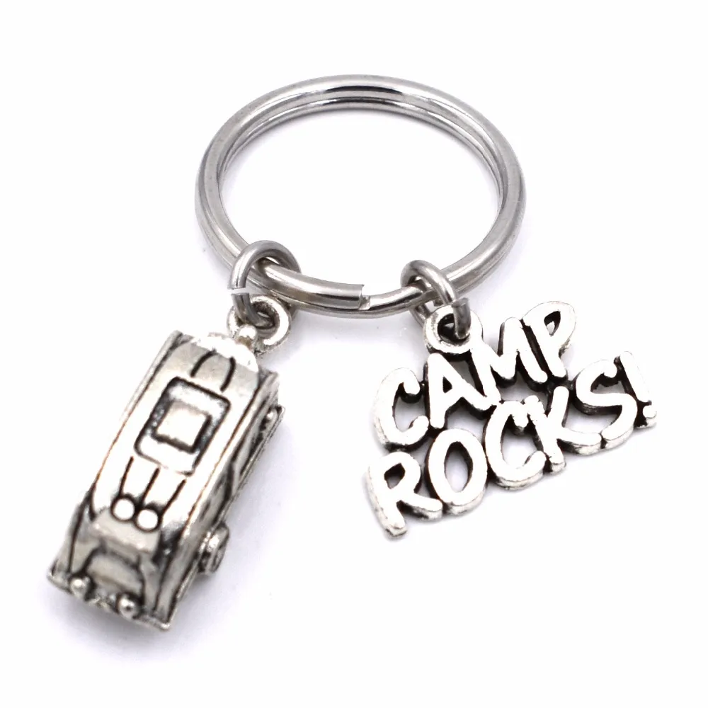 Camper Trailer Camp Rocks Charm брелок для кемпинга любовь DIY ювелирные подарки ручной работы