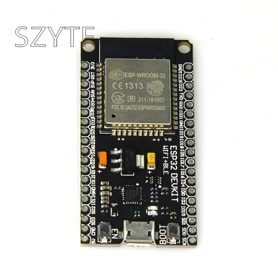 Макетная плата ESP32 Rev1 Wifi + Bluetooth сверхнизкая мощность два ядра ESP-32 | Электронные